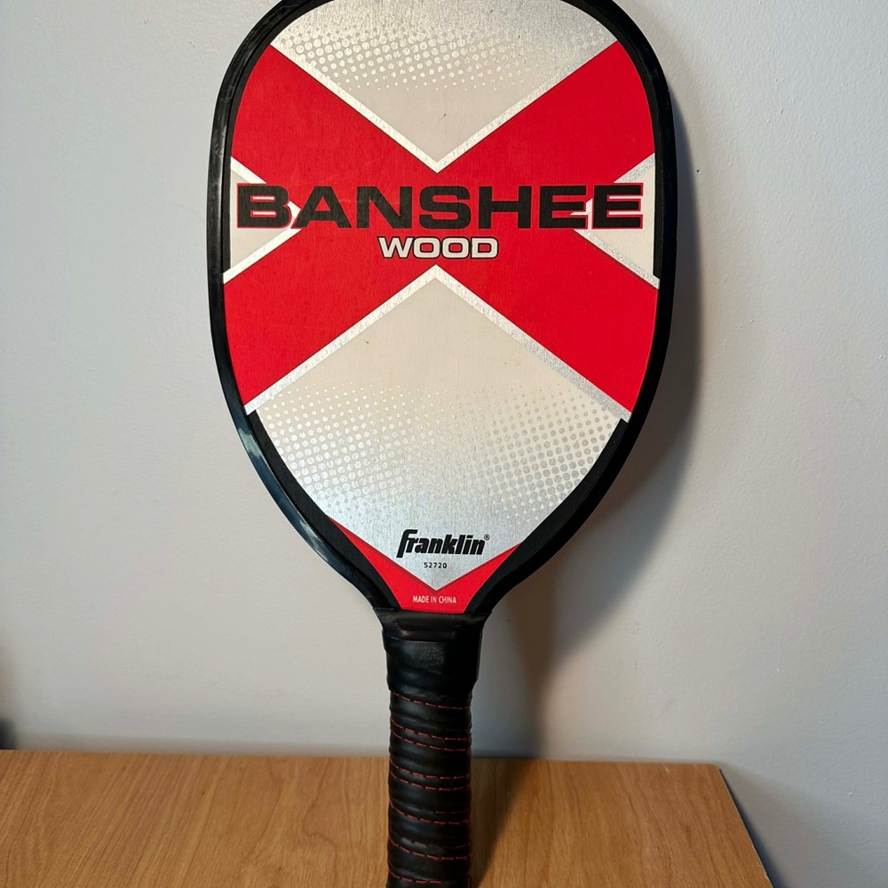 🛍️ Franklin Banshee Wood Pickle Ball Paddle